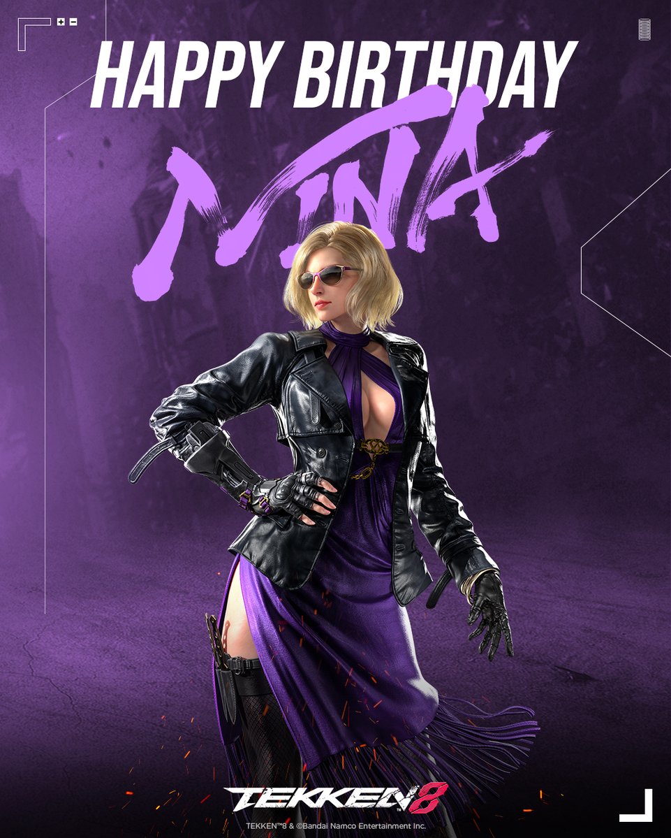 TEKKEN's tweet image. Even her birthdays come with collateral damage.
Happy birthday to everyone's favorite assassin, Nina! #TEKKKEN8