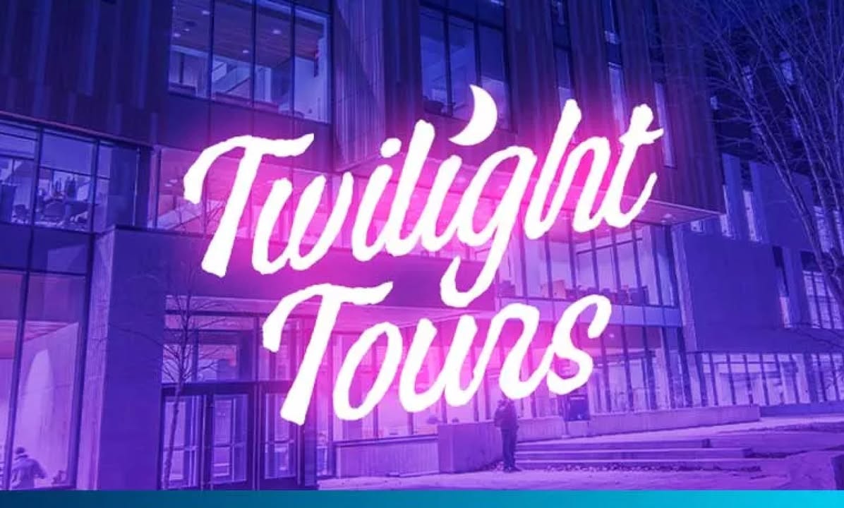 UTM's tweet image. July 30 | Twilight Tours
Explore #UTM after hours! 🌕 ✨ Join us for a guided tour of campus, discover a day in the life of a student & ask questions.
⏰ 5 - 7 p.m.
📍 UTM campus
More info & registration 🗺️ bit.ly/4e0BY0K