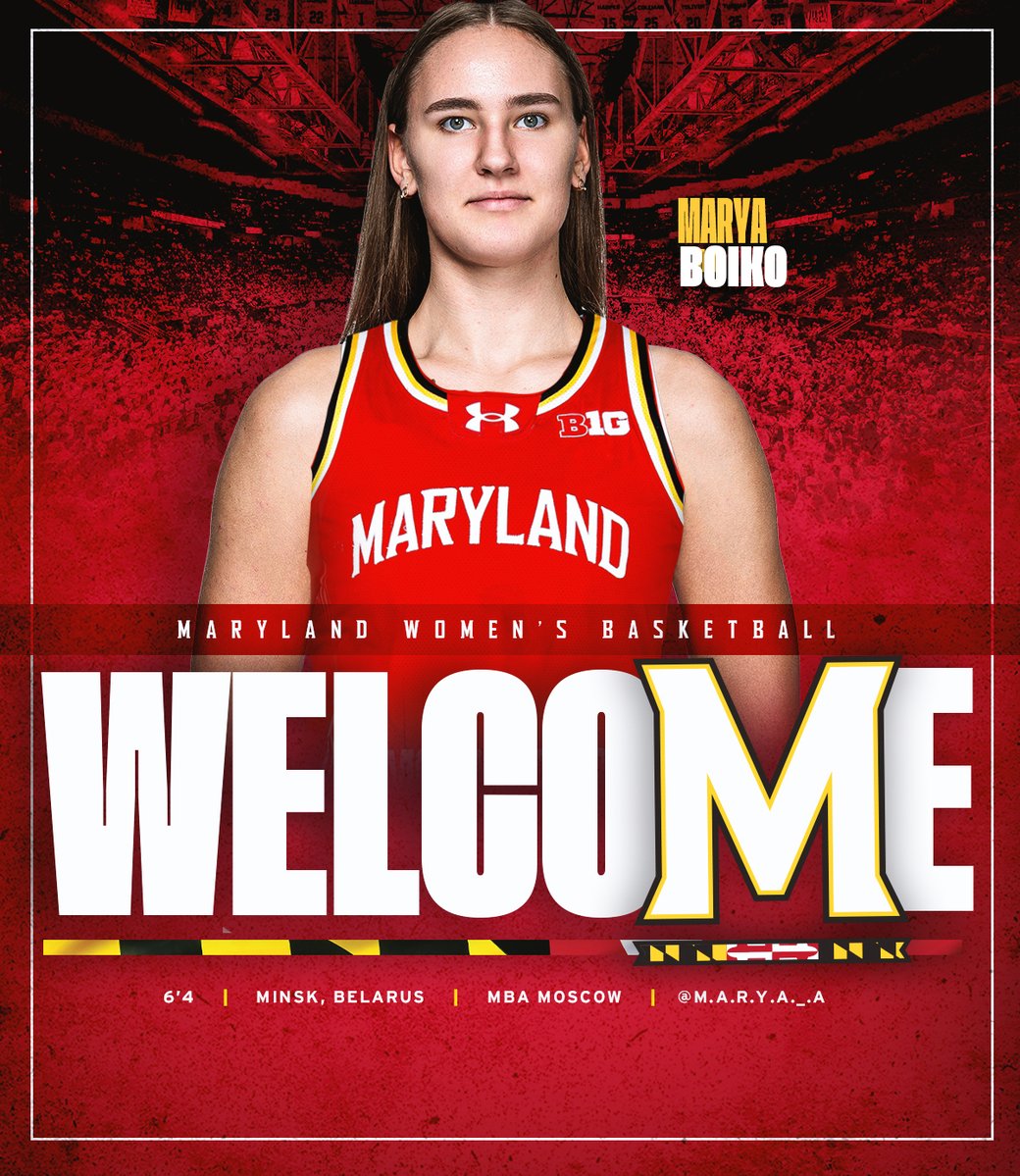 TerpsWBB's tweet image. Welcome to the 𝓯𝓪𝓜𝓲𝓵𝔂, Marya Boiko!
👉 bit.ly/3ID9EI3
#faMily 🐢