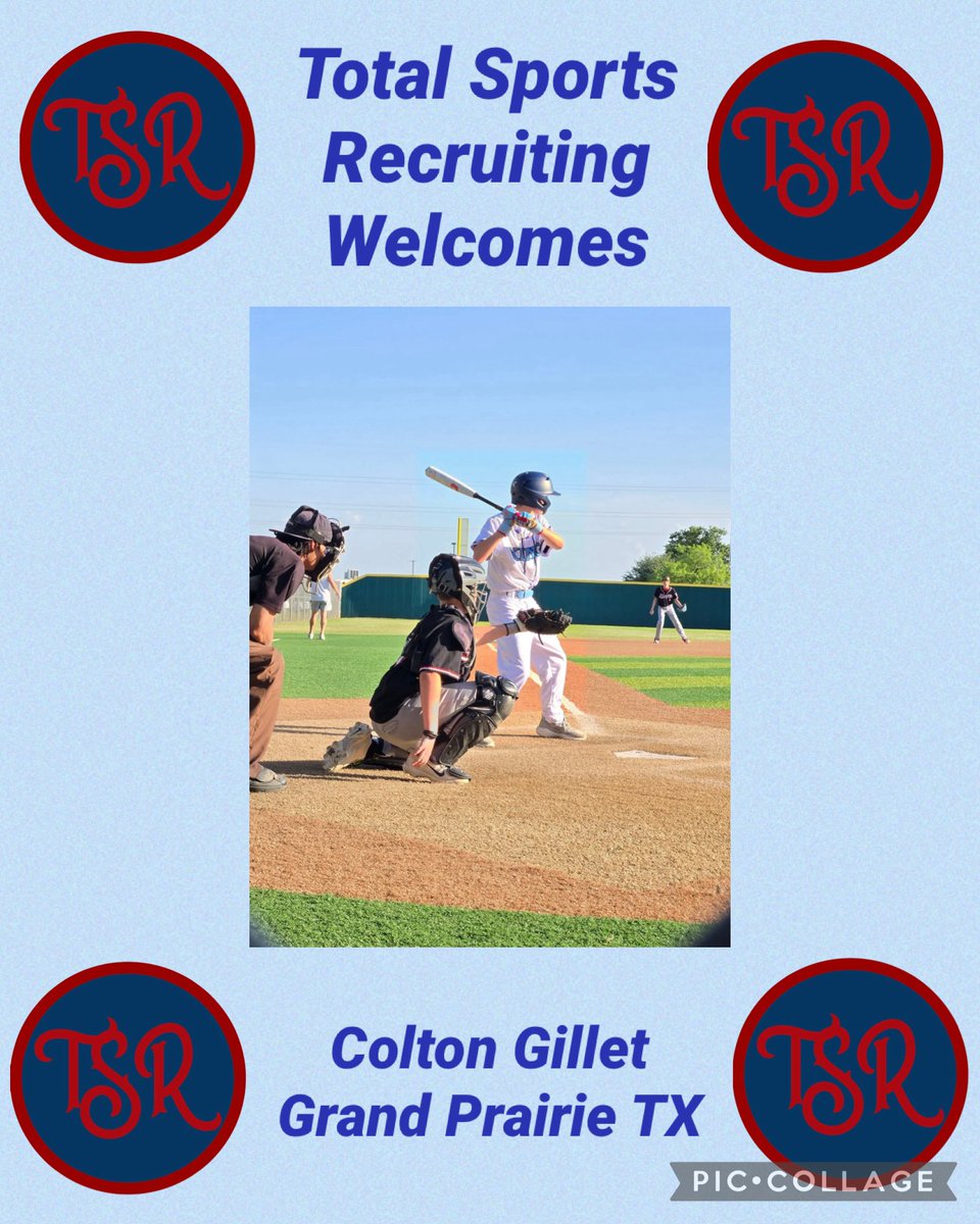 TdTomdavis34's tweet image. Total Sports Recruiting LLC

Total Sports Recruiting is excited and proud to Welcome Colton Gillet and his family to our organization. We look forward to working and representing you through your baseball recruiting process.