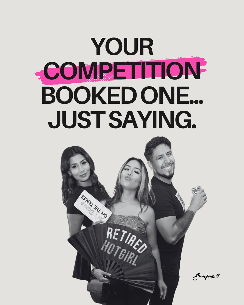 SnapSceneNY's tweet photo. 💫 A Photo Booth is NOT just for weddings.
✔️ Brand activations
✔️ Corporate flexes
✔️ Prom + DOE events
✔️ Influencer parties
Bring the drama. Book yours.
https://t.co/tbNg8USIKD https://t.co/hXrvlVrnHR