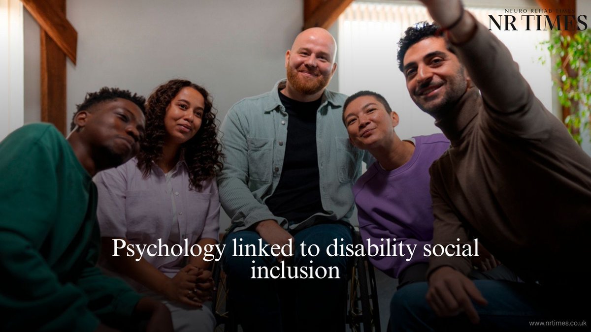 editorNRTimes's tweet image. Psychological traits play a key role in how people with disabilities engage socially, beyond their type of disability or socioeconomic background. 

🔗 Full story: buff.ly/f9JTWwt 

#SocialInclusion #Neuropsychology #DisabilityRights #MentalHealth #RehabResearch