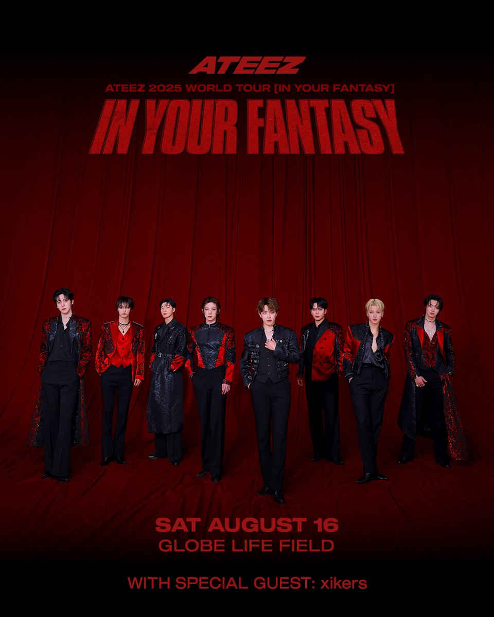 ATEEZ 2025 アメツ限定 US TOUR FOLDING FAN 扇子 ATEEZ - FOLDING FAN [2025 WORLD TOUR 'TOWARDS THE LIGHT