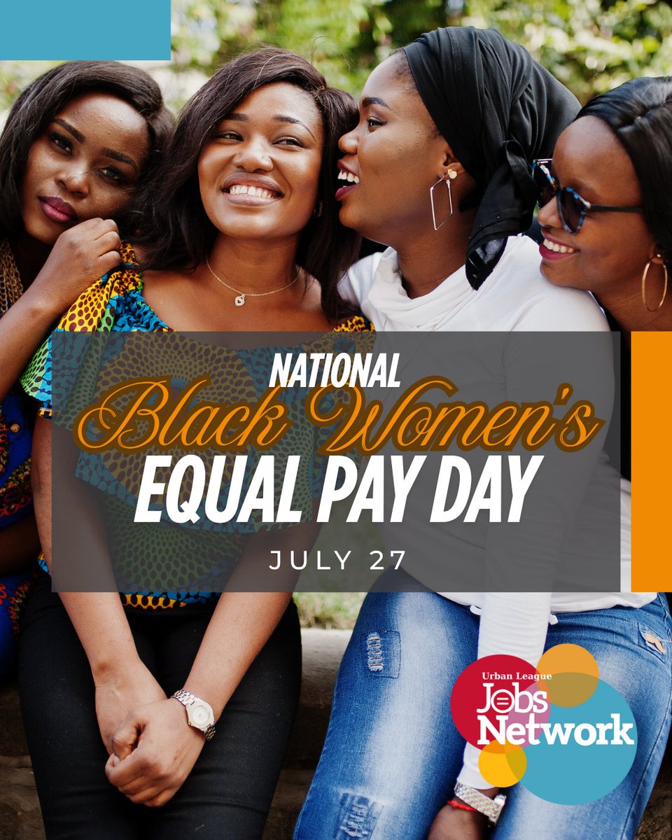 Today is #BlackWomensEqualPayDay. It marks how far into the year Black women must work to match the 2024 earnings of white men. This isn't just a stat—it’s a call to action. Support equal pay, pay transparency, and leadership equity. The gap ends when we act.

 #equalpay
