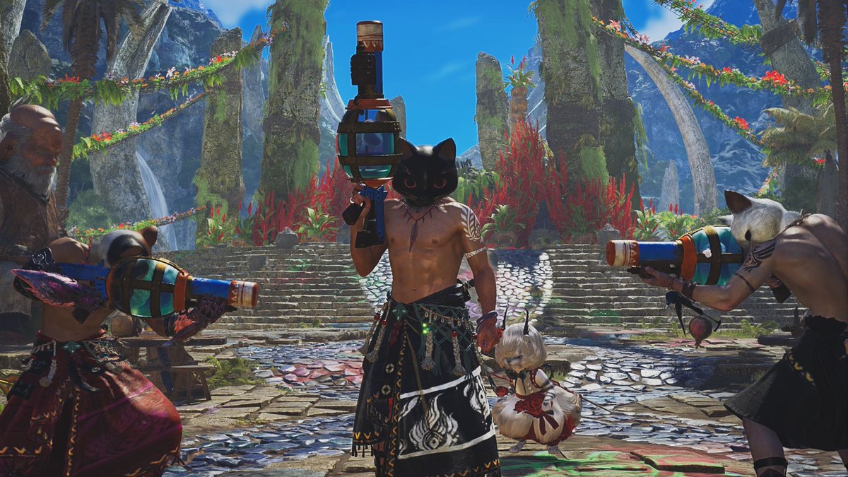 nintenleaks's tweet image. Ya disponible el nuevo festival de Monster Hunter Wilds, El Festival de la Armonía: Chisparrand, disponible hasta el 6 de agosto; este cuenta con nuevos adornos, música, gestos y colgantes.
❗También ya está disponible el Uth Duna hipercurtido