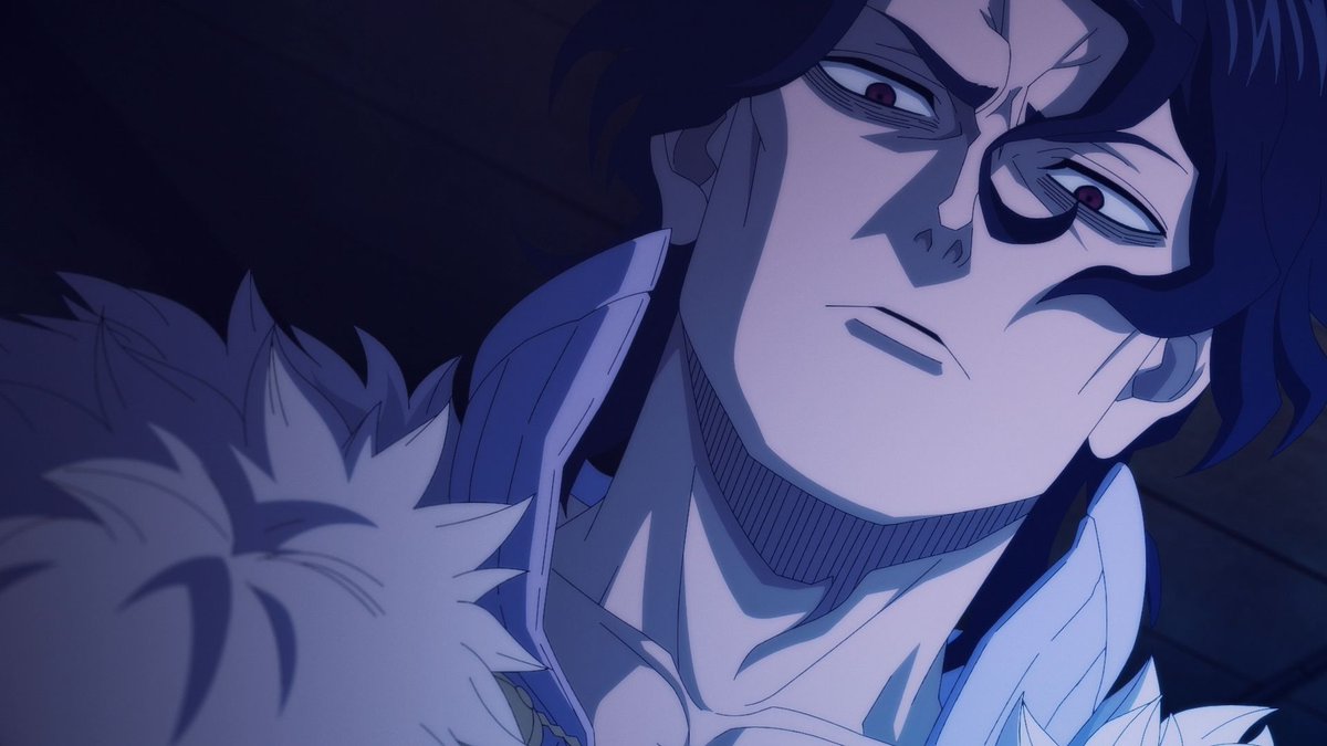 ArchiveClover's tweet image. Black Clover - Sword of the Wizard King (Movie)
Character: Conrad Leto (コンラート・レト)
Chief Animation Director (総作画監督): Kosei Takahashi (髙橋恒星)
#BlackClover #ブラッククローバー #ブラクロ
