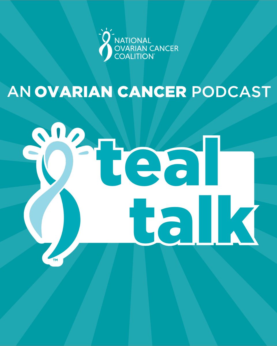 🎧 Tune in to Teal Talk — An Ovarian Cancer podcast that informs, inspires, and empowers. 💙

Real stories, expert advice, and research updates for patients, caregivers, and advocates. Listen now: hubs.la/Q03ywfh90 #KnowOvarian