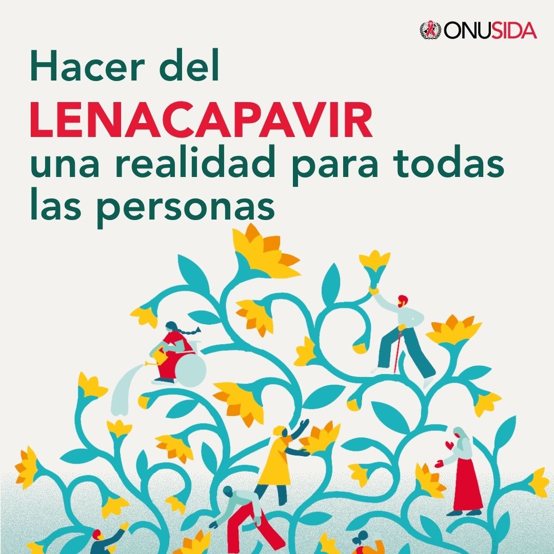 LuisaCabal_'s tweet image. ¡Estamos al borde de una revolución en la prevención del VIH!
El Lenacapavir puede reducir infecciones, pero necesitamos romper monopolios y asegurar acceso para todas las personas.
#GlobalAIDSUpdate2025