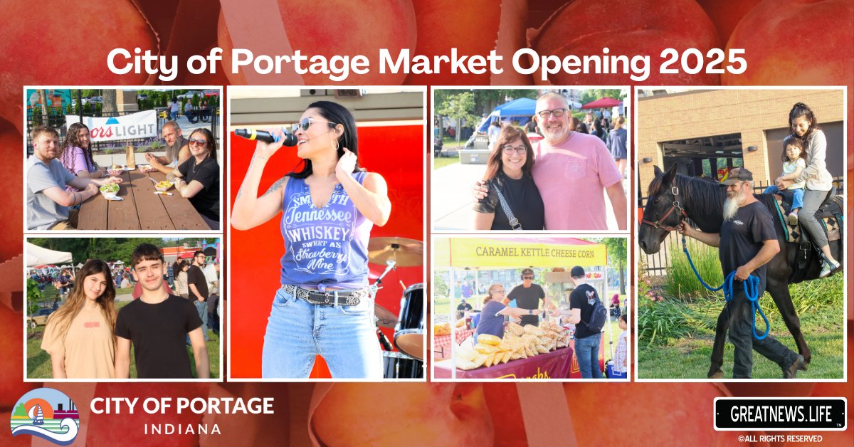 PortageLife's tweet image. As August nears, check out this throwback to the kick-off of the Portage Market! 🌽🍉 Have you visited the market yet this summer? @PortageParks

portage.life/photo/city-of-…