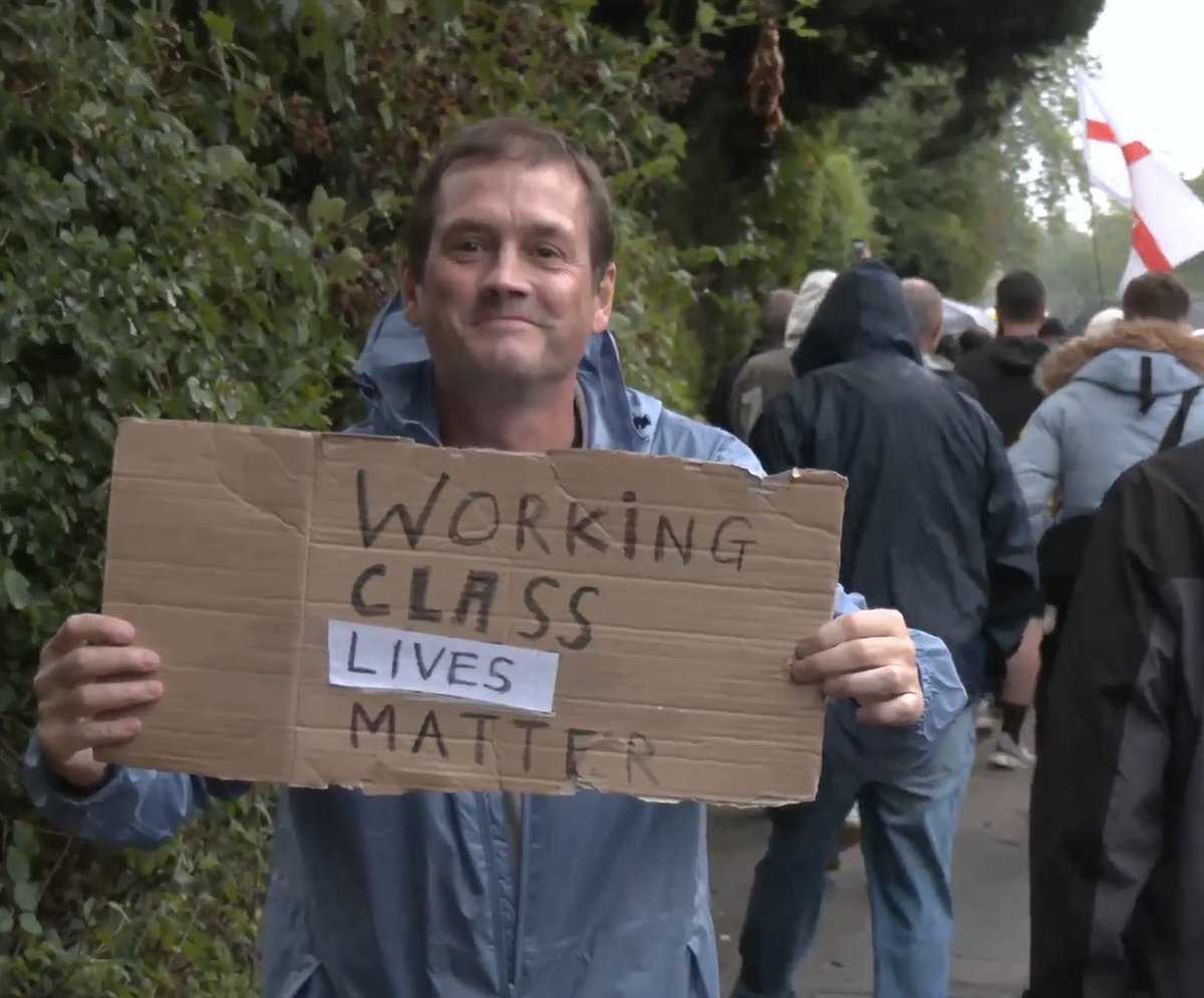 CDP1882's tweet image. Lovely people in Epping. What a surprise that there was a peaceful protest without masked opposition being escorted by the police.

Thanks to all who spoke to us yesterday, including those who had questions or criticism about our coverage. We listen to everyone at @GBNEWS.