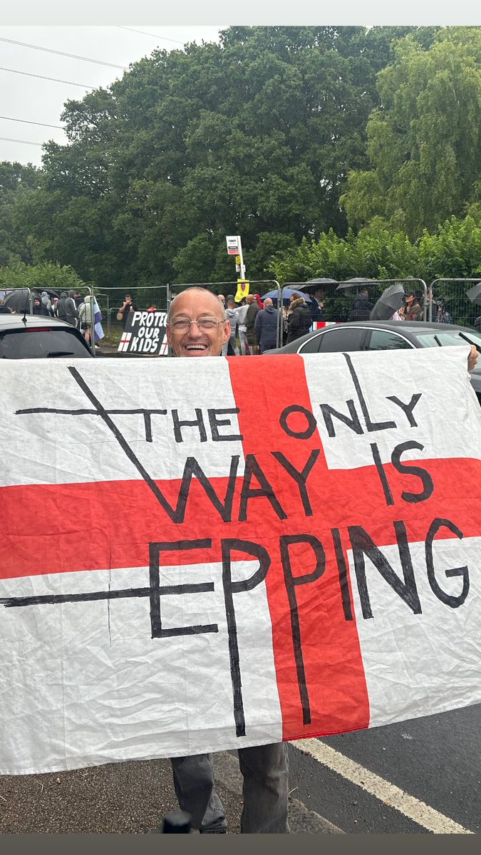CDP1882's tweet image. Lovely people in Epping. What a surprise that there was a peaceful protest without masked opposition being escorted by the police.

Thanks to all who spoke to us yesterday, including those who had questions or criticism about our coverage. We listen to everyone at @GBNEWS.