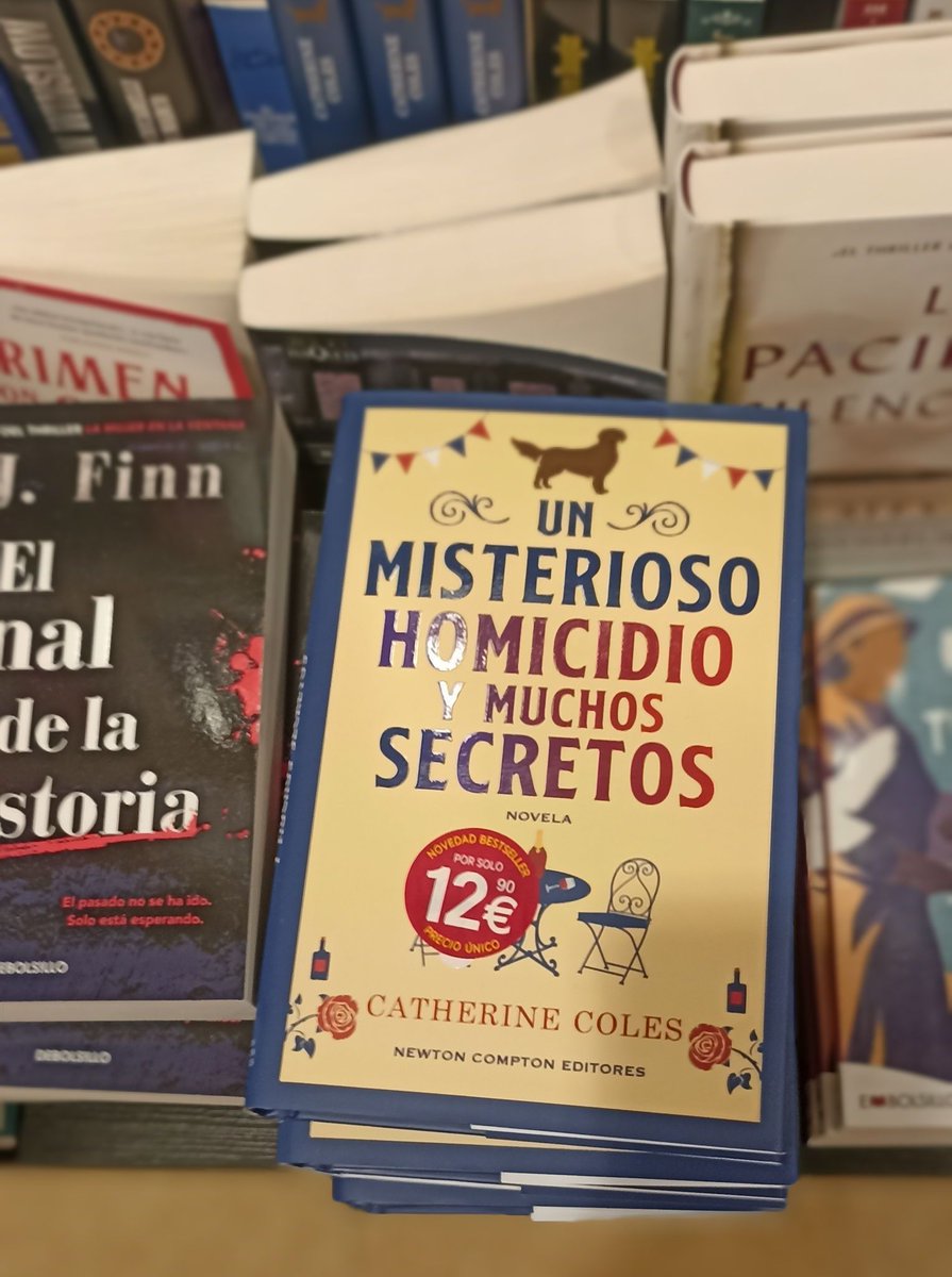 CervantesLib's tweet image. MÁS DE 500.000 EJEMPLARES VENDIDOS EN EL REINO UNIDO
El primer caso de Martha Miller: una investigadora a la altura de Miss Marple y Jessica Fletcher.
Más info 👉cervantes.com/libro/97884103…
📚 #CervantesRecomienda #Oviedo #Libros #Desde1921
