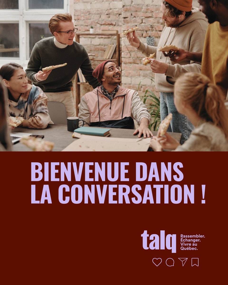 talq_quebec's tweet image. Sharing common ground.
On met l'accent sur ce qui nous rassemble.
ww.talq.ca
#TALQ_Quebec #LanguageRights #DroitsLinguistiques #BuildingBridges #Québec #Canada