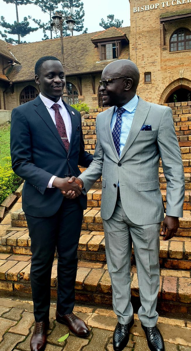 RuhinjaPeter's tweet image. Justice Simon Byabakama, Chairperson of the Electoral Commission, inspired students at UCU's 27th Guild Assembly to participate peacefully in the 2026 elections, promoting democratic engagement.
All this should be with purpose and optimism.@SByabakama
