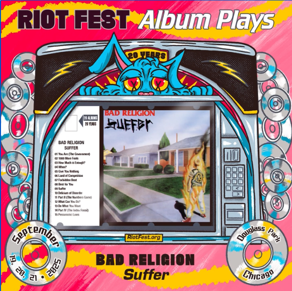 🎉 AMI is proud to sponsor this year’s Riot Fest: Sept 19–21 at Douglass Park in Chicago! We’re back with #RiotFestFridays—counting down the weeks to Riot Fest with a spotlight on one of this year’s full album performances! 🙌

🔥 This week, we’re featuring punk legends