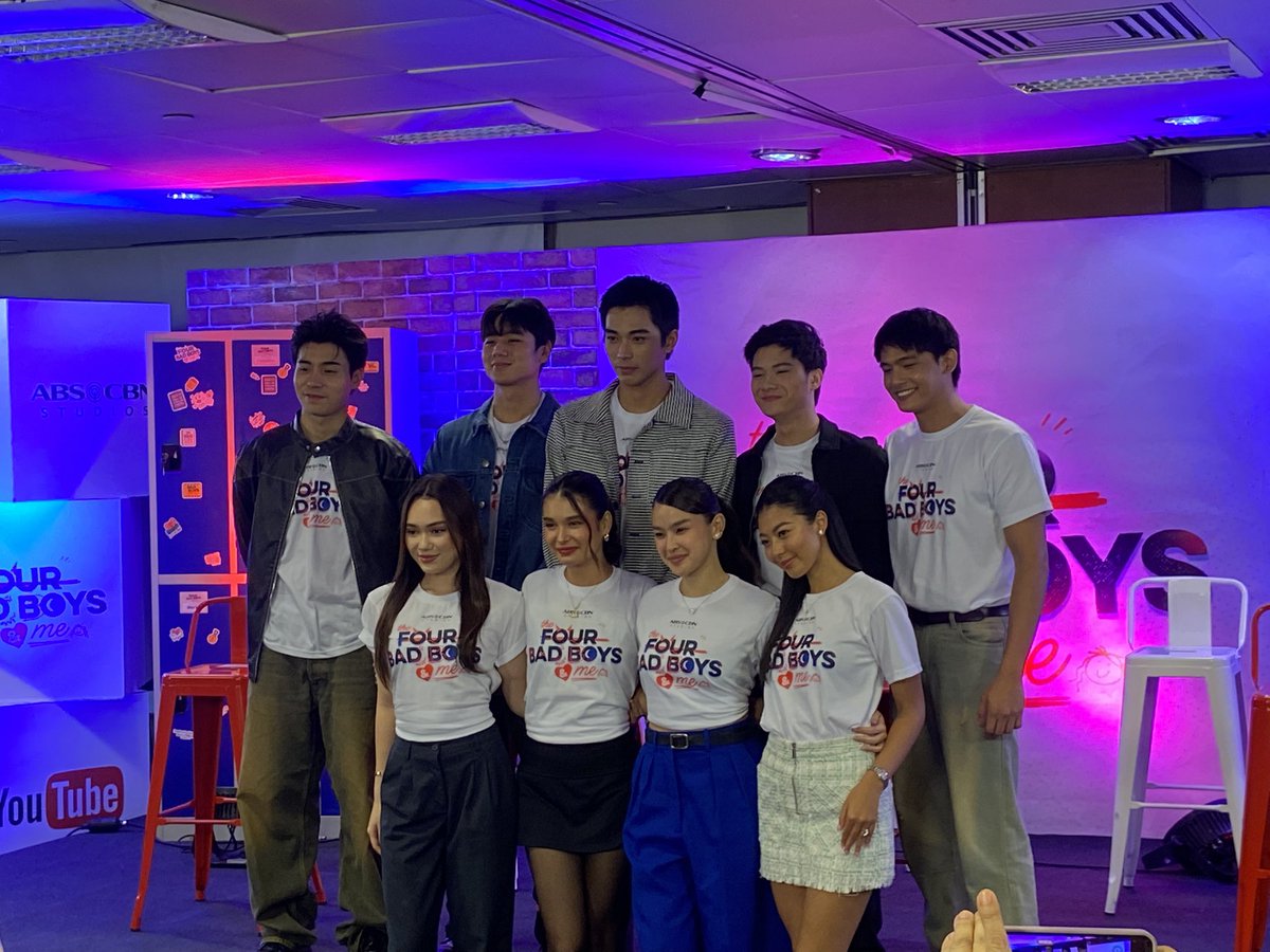 kodupdate's tweet image. The Four Bad Boys and Me is here! 😎✨
Starring #AnjiSalvacion, #BGYOGelo, #HarveyBautista, #RiverJoseph, #DustineMayores, and more rising stars 💫
Streaming na this July 31 at 6PM on ABS-CBN Entertainment’s YouTube Channel!
#TheFourBadBoysAndMe