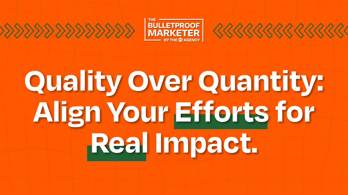 Stop posting more.
Start aligning better.

That’s the real unlock.