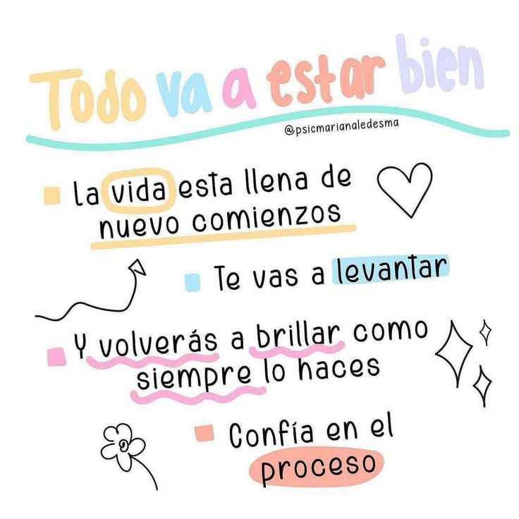 ✨✨✨Todo va estar bien!  ✨✨✨✨
#FelizViernesATodos 
#BuenosDías 
#FraseDelDía 
#FelizViernesParaTodos