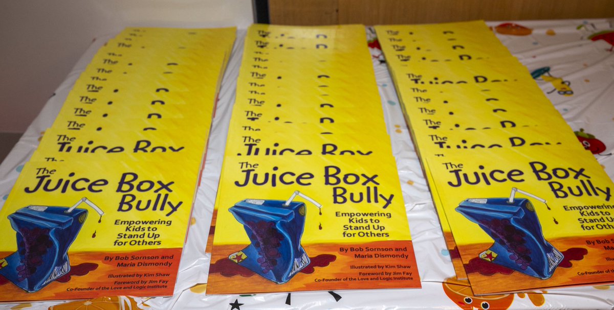 BexarCountyDA's tweet image. I had the honor of helping kick off this year’s Bexar County Family Justice Center Summer Camp!
The theme was inspired by the modern classic The Juice Box Bully — a powerful story that teaches kids the importance of self-worth and standing up for one another.
