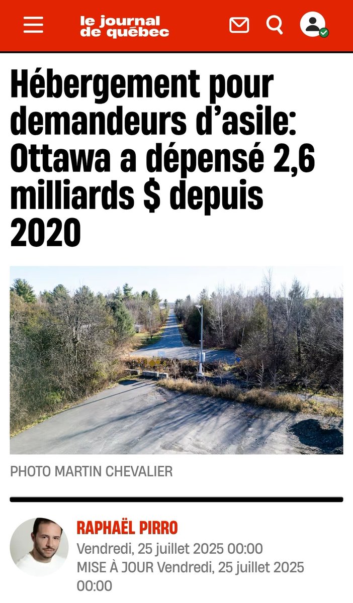 ClaudeJS1's tweet image. Pendant que les campements d'itinérants poussent comme de la mauvaise herbe, on paie le logement de demandeurs d'asile qui n'ont jamais contribué à la société.
Commençons par traiter les nôtres avec dignité avant de donner aux étrangers devrait être un argument suffisant pour…
