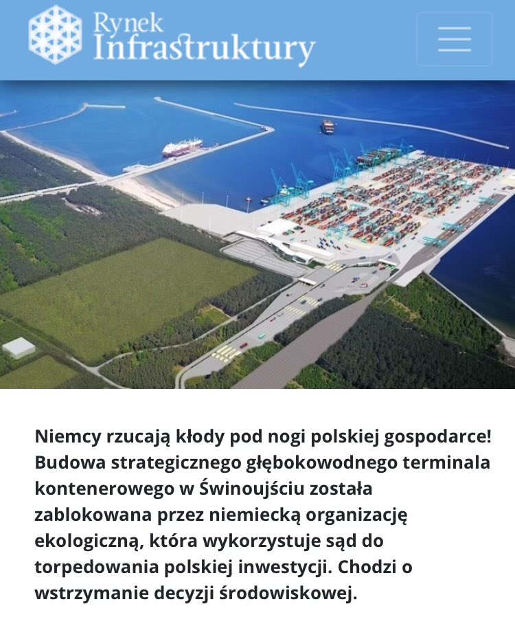 Tuskowi łatwiej zrzucić odpowiedzialność za uwalenie szkodliwego dla Niemiec projektu infrastrukturalnego na „niezawisły sąd”. Dlatego tak właśnie postanowił to rozegrać.
Że za jego rządów ta budowa nie ruszy, było zawsze oczywiste. Do rozstrzygnięcia były tylko takie właśnie
