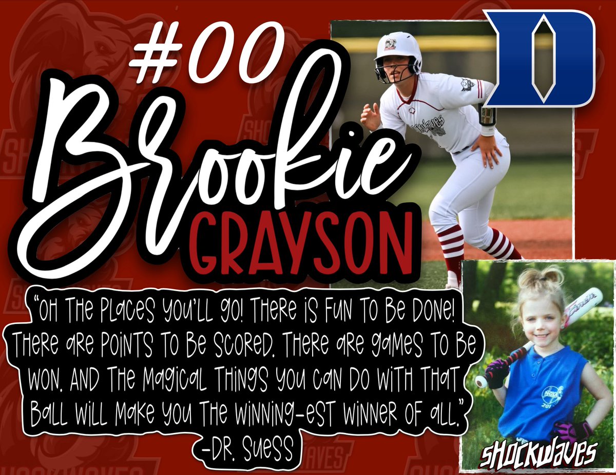 Competitiveness, hard work, accountability and dedication is what makes you a leader unlike any other.  Thank you for putting in the work with our little shockwaves, you have made a massive impact on this organization. Good Luck <a href="/B_Grayson2025/">Brookelyn Grayson</a> you will be missed
