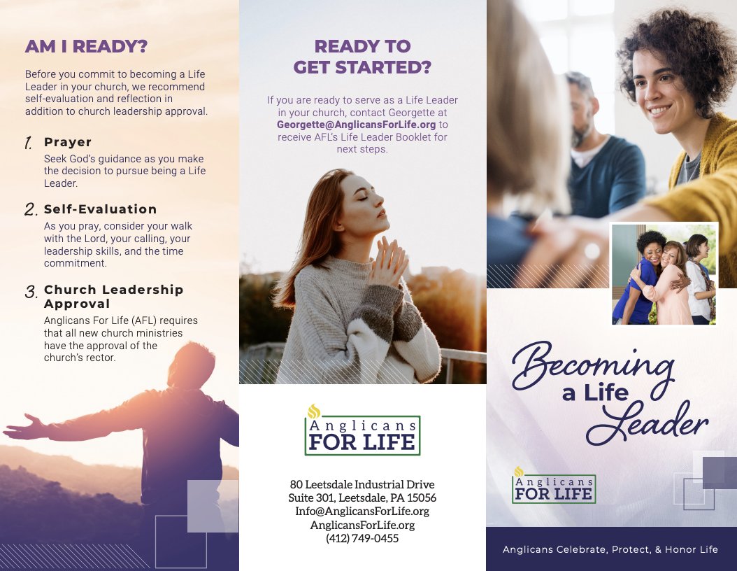 Anglicans4Life's tweet photo. Every community needs a voice for life. Could that voice be yours?
Life Leaders are ordinary people called to do something extraordinary, stand up for the Sanctity of Life in their churches and communities.
Will you be a voice for life where you are?
#AnglicansForLife https://t.co/FIOD7dkWlT