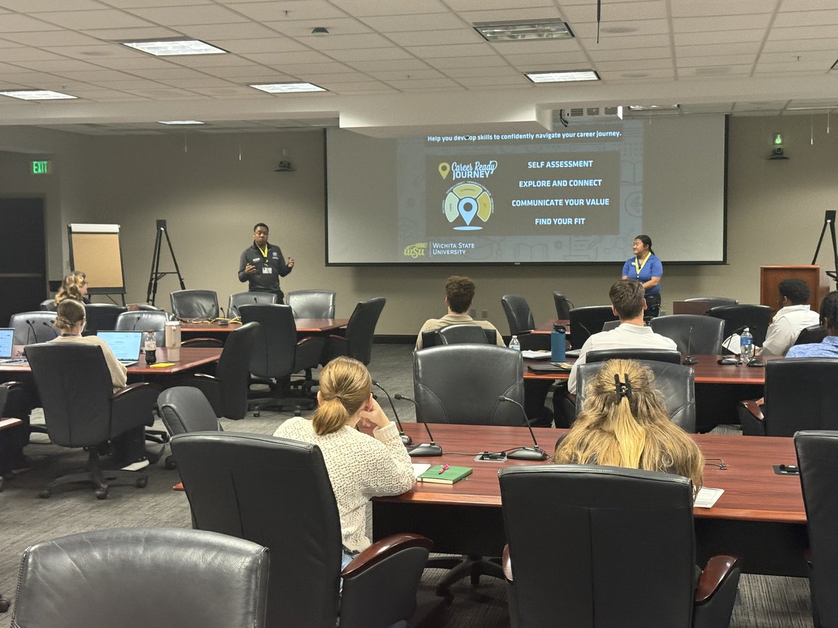 ShockerCareer's tweet image. Sara Leftwich and Aaron Evans led a Resume & Interview Workshop at Spirit AeroSystems for their college interns! It was a great opportunity for these interns to build confidence, sharpen skills, and get ready to impress. #HireShockers #ShockersUp
@SpiritAero