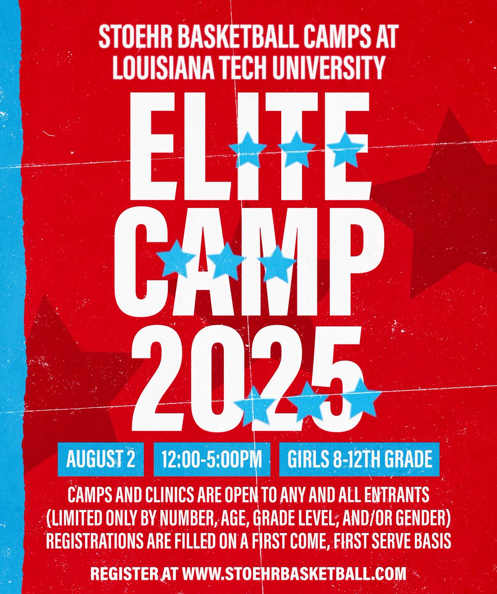 LATechWBB's tweet image. We are a week out from our final camp of the summer. Spots are filling up so make sure to signup day.
Storebasketball.com
#BarkLouder #LoveandServe 🩵❤️