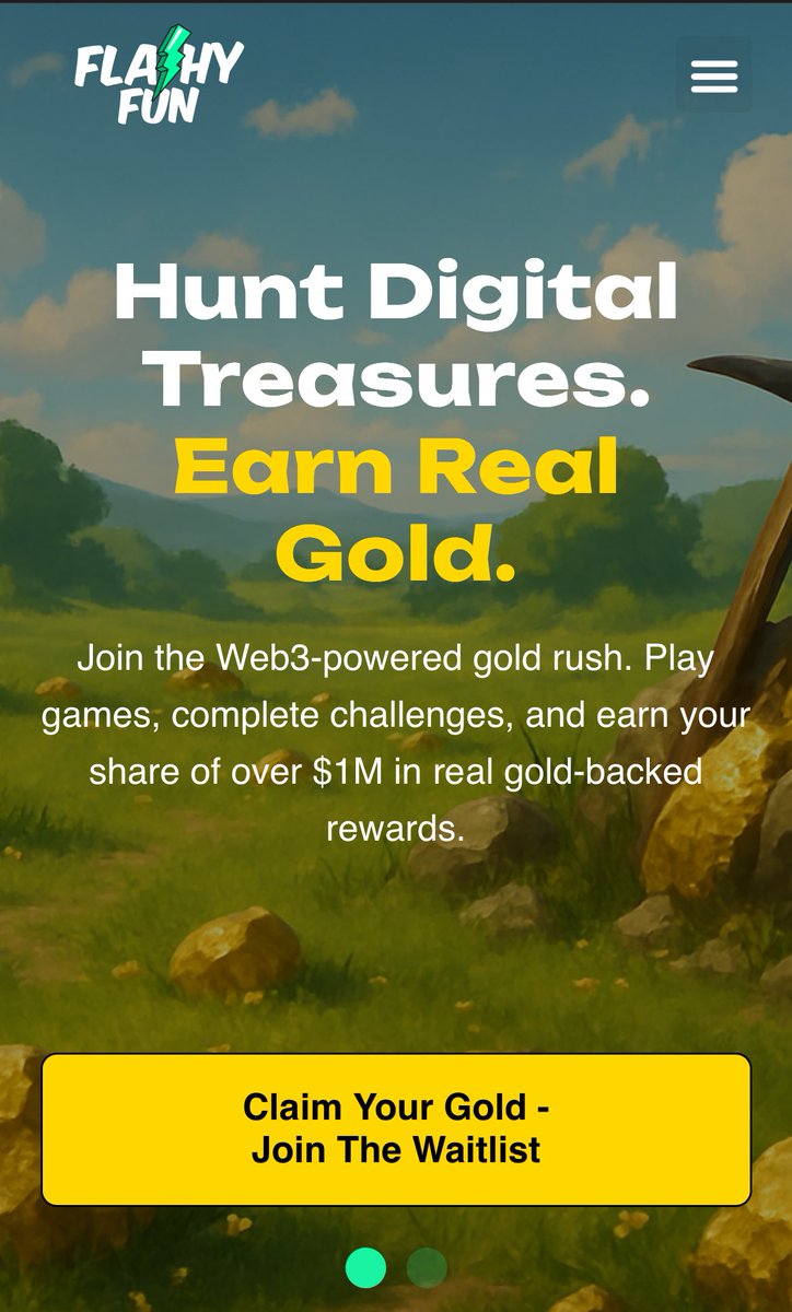 🌙Marc | The Keeper (@theweb3keeper) on Twitter photo Claiming Gold - Join the waitlist
<a href="/FlashyFunHQ/">Funny Till U Die</a>
<a href="/FlashyFi/">Flashy Finance</a>
#RWA #Gold #Flashy
Flashy.fun Claiming Gold - Join the waitlist
<a href="/FlashyFunHQ/">Funny Till U Die</a>
<a href="/FlashyFi/">Flashy Finance</a>
#RWA #Gold #Flashy
Flashy.fun