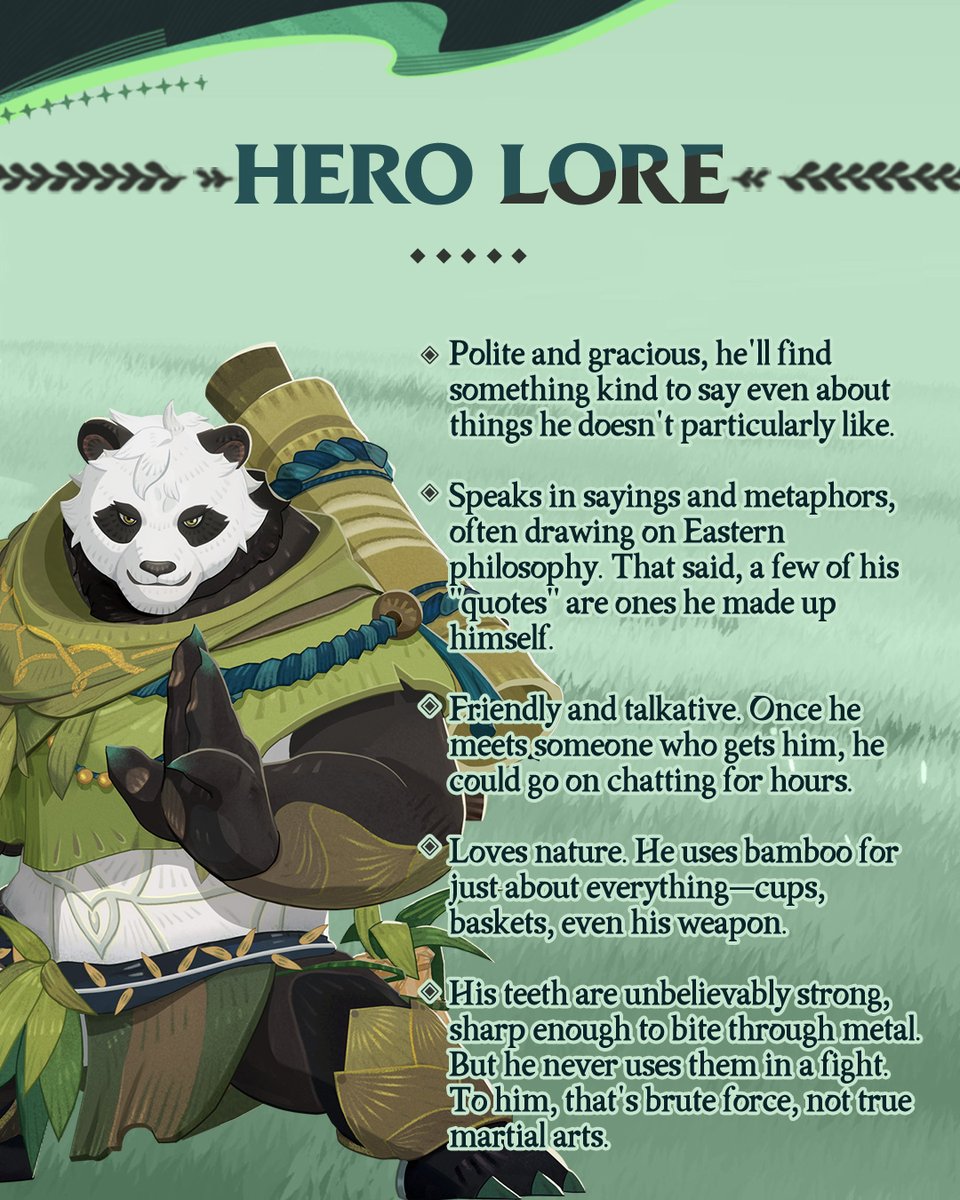 AFK_Journey's tweet image. Pang trained in a secluded martial sect, where harmony and strength flowed like water.
Now, he travels the world to grow beyond its bounds. #AFKJourney