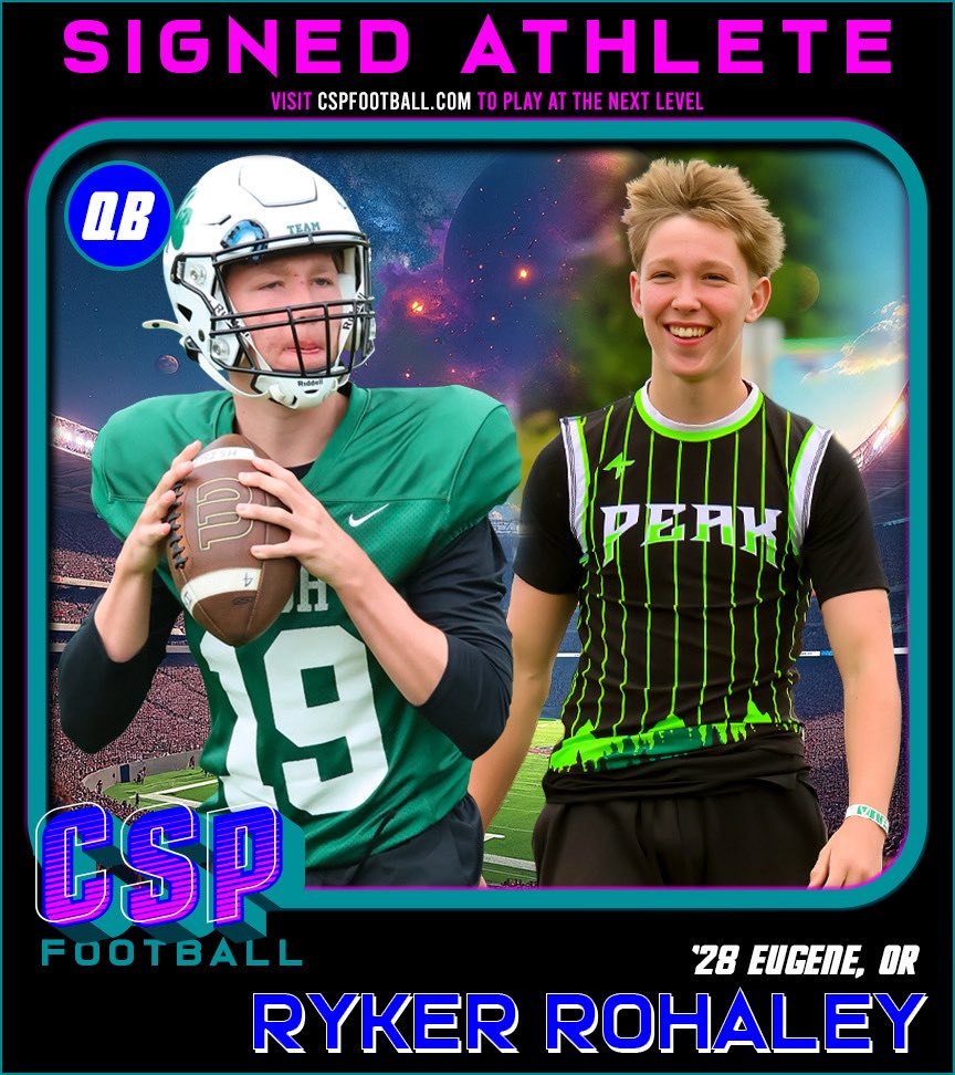 CSP_Football's tweet image. Watch out for @RykerRohaley one of the top-ranked sophomores in OR., trained by former NFL veteran Chris Miller