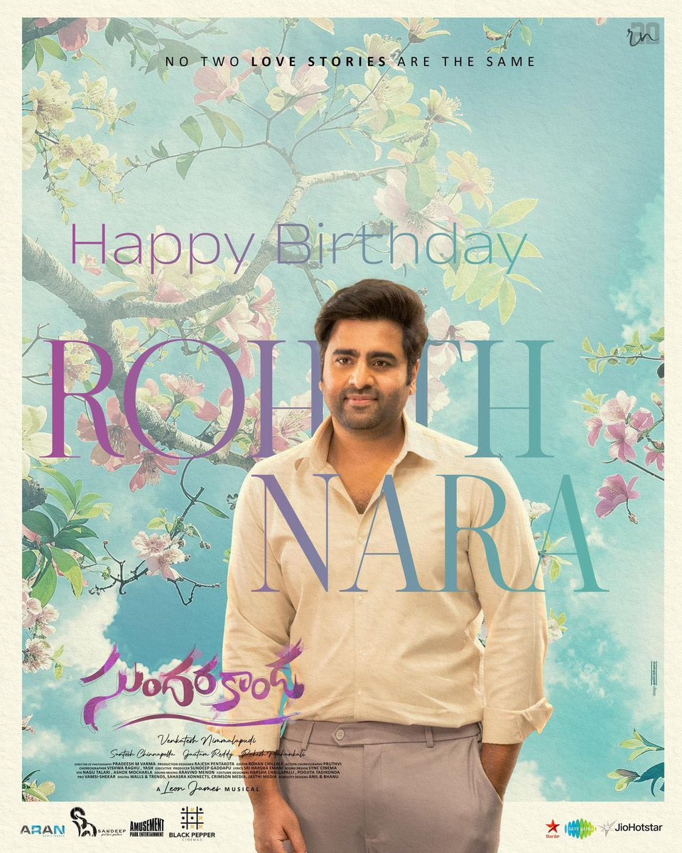 HeroManoj1's tweet image. From intense shots to light-hearted laughs… it’s always a vibe working with you babai
Happy Birthday @IamRohithNara 🤜🤛
More strength in your journey
More swag in your stride
And all the success ahead 🙌🏼💫

Can’t wait to see you shine in #Sundarakanda
The best is just getting…