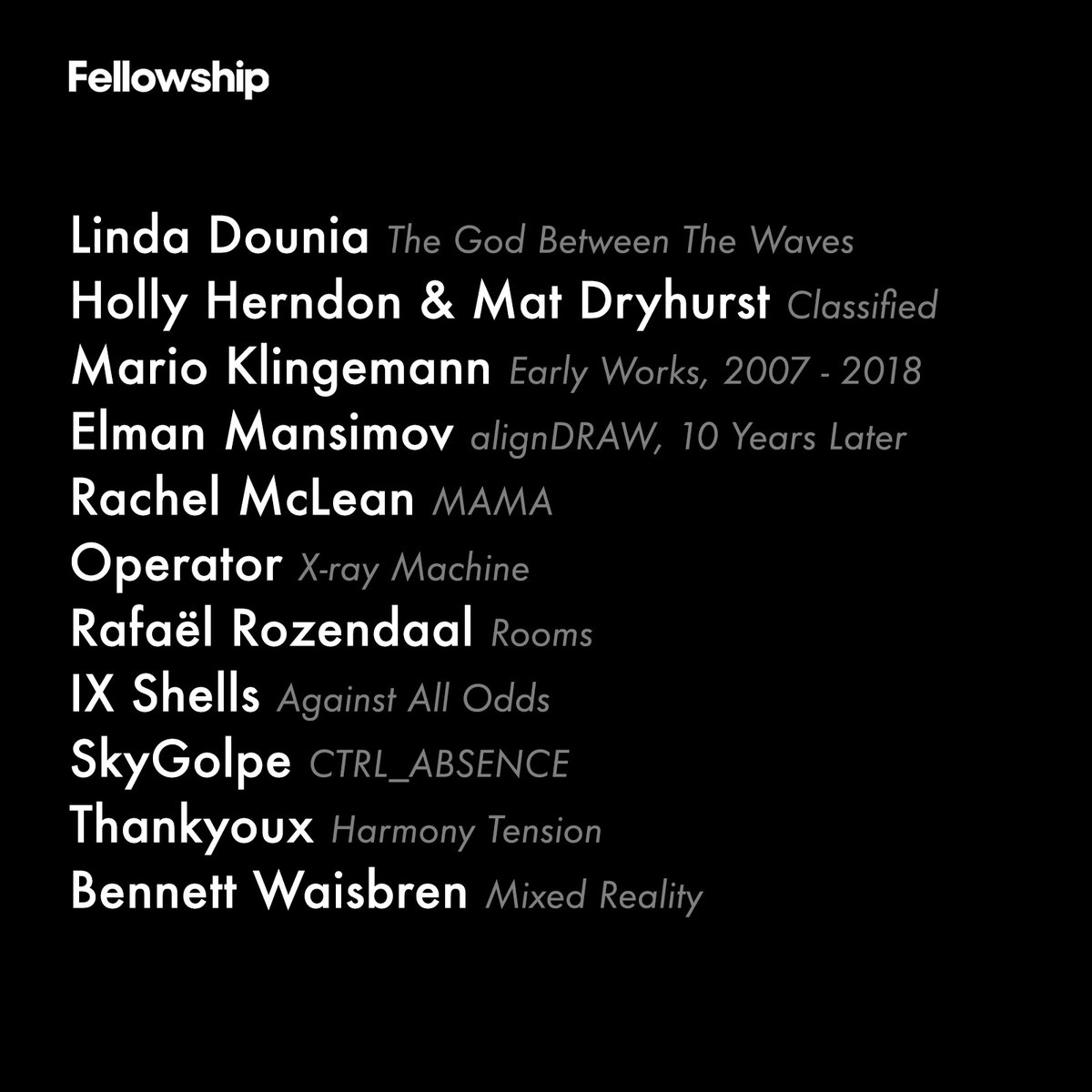 Fellowship tweet media