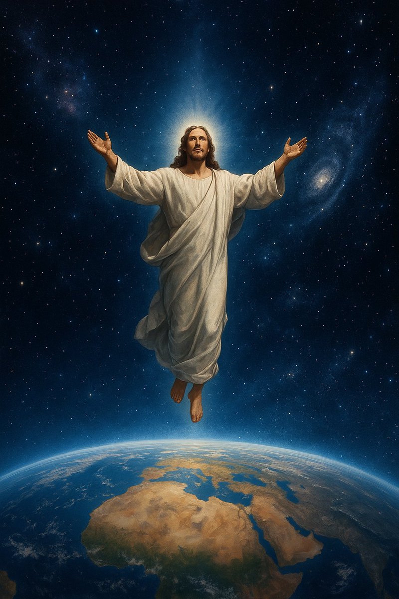 AugsEvang's tweet image. A melhor hipótese que eu consigo formular para a ascenção de Cristo aos Céus não depender da cosmogonia hebraica tradicional é colocar todo o espaço sideral como sendo parte do segundo céu e compreender o terceiro céu em diante como estando fora do universo observável conhecido.
