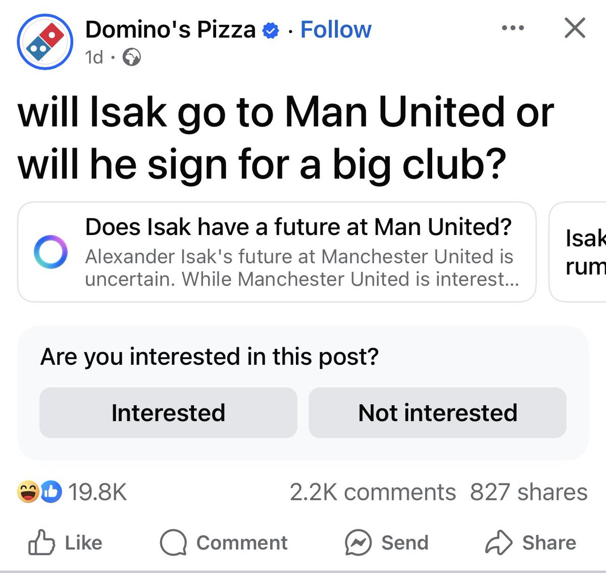KHA4N's tweet image. Well played @Dominos_UK