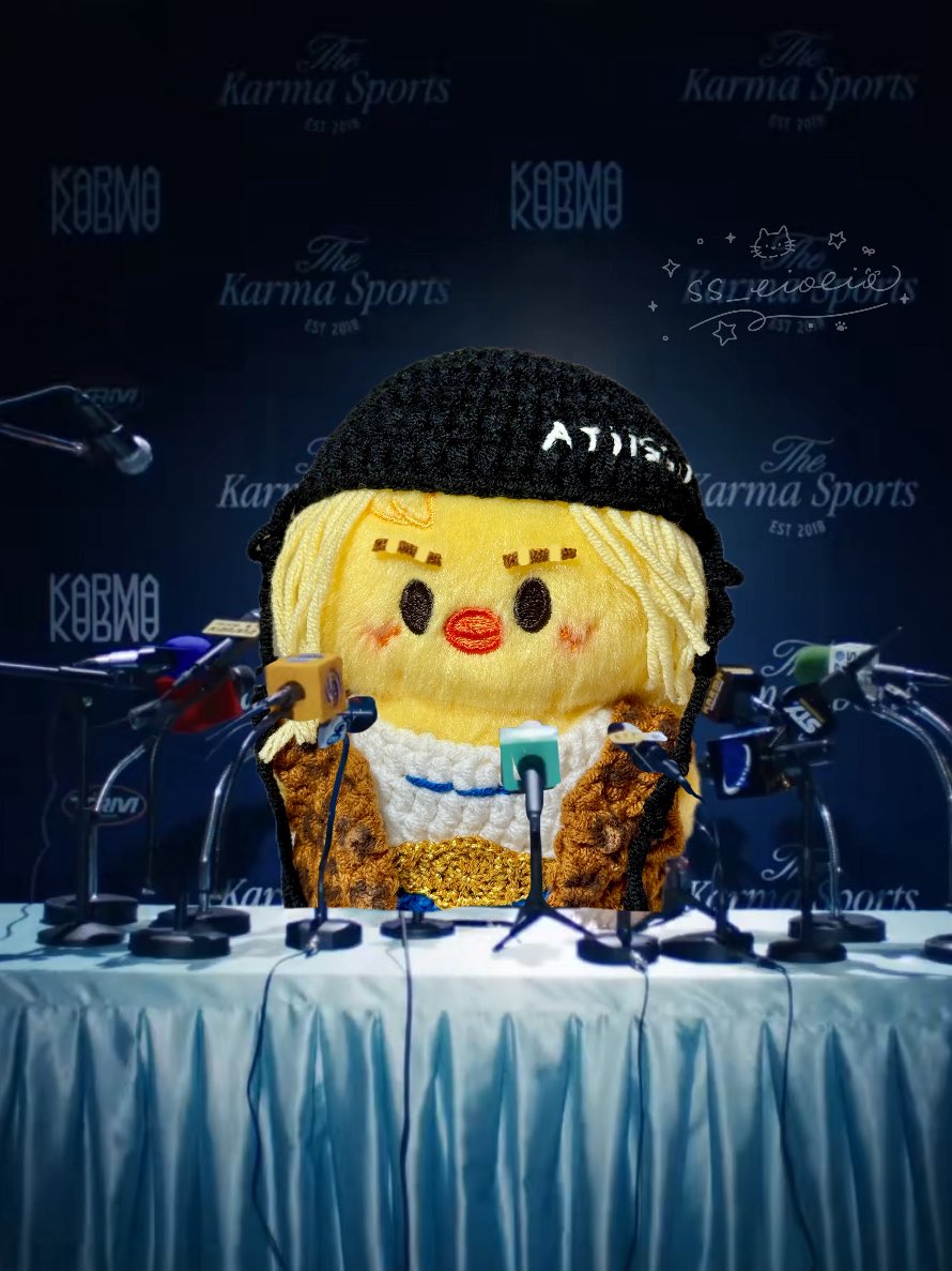 ss_eioeio's tweet image. 🎙May I have your attention please
#BbokAri #skzoo
#felix #StrayKids
#crochet