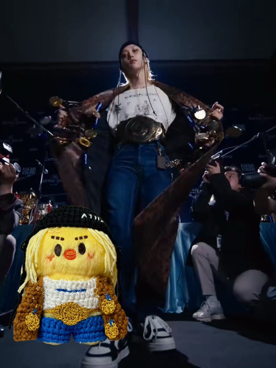 ss_eioeio's tweet image. 🎙May I have your attention please
#BbokAri #skzoo
#felix #StrayKids
#crochet