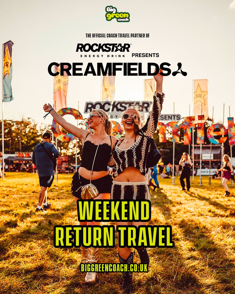 Pepsi MAX presents Creamfields tweet media