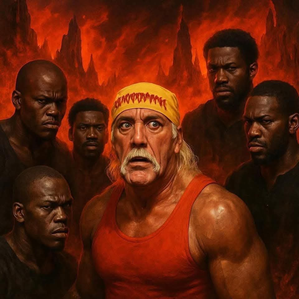 Hulk Hogan when he makes it to hell. 😂
