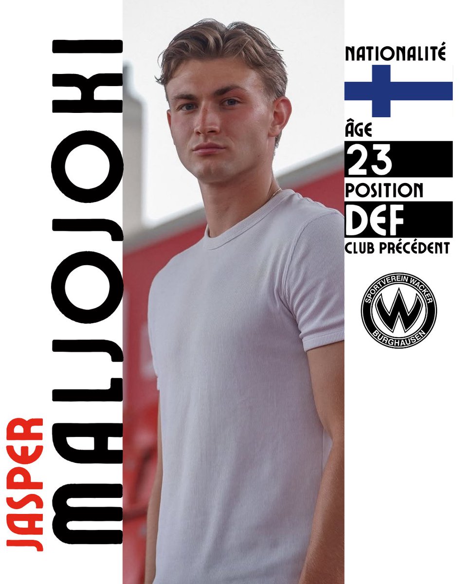 𝗠𝗮𝗹𝗷𝗼𝗷𝗼𝗸𝗶 𝗽𝗮𝘀𝘀𝗲 𝗽𝗿𝗼𝗳𝗲𝘀𝘀𝗶𝗼𝗻𝗻𝗲𝗹

À l’essai avec l’équipe première, le défenseur central finno-américain Jasper Maljojoki signe son 1er contrat professionnel.

Bienvenue Jasper ! ⚫️🔴

#FCI #schanzer