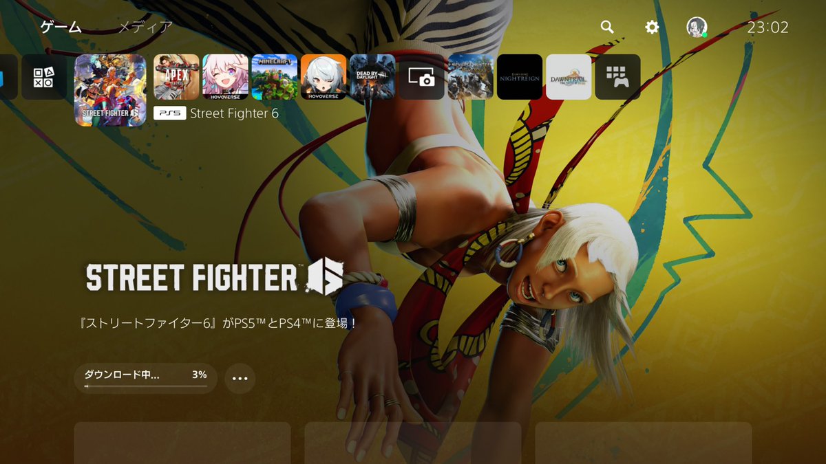 MRbfl0's tweet image. 待て待て待て待て、なんかPS5付けたらスト6あったんだけど？？？
なんで？？？バグ？