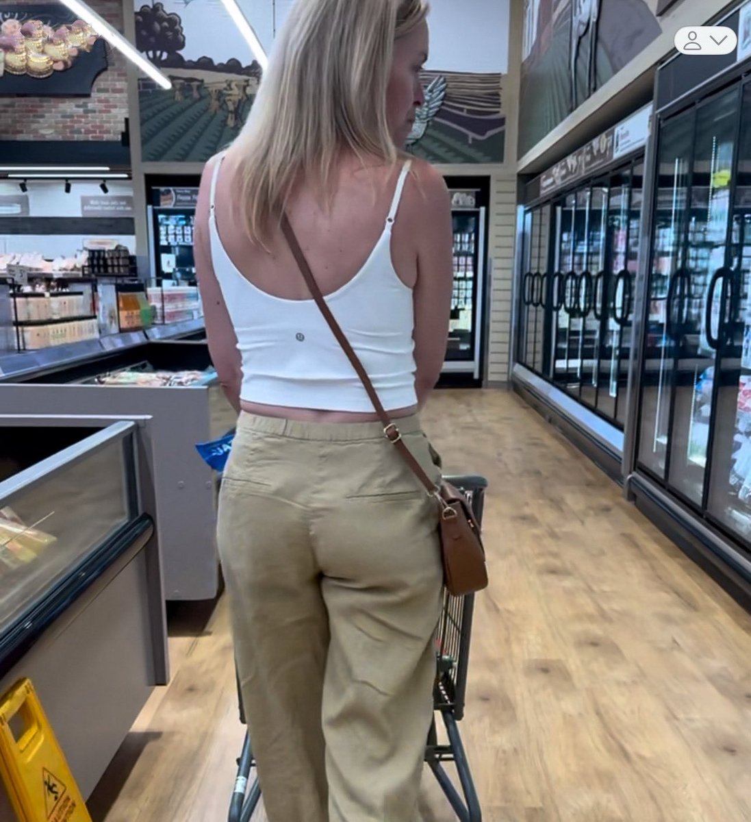 That woman at the grocery store.