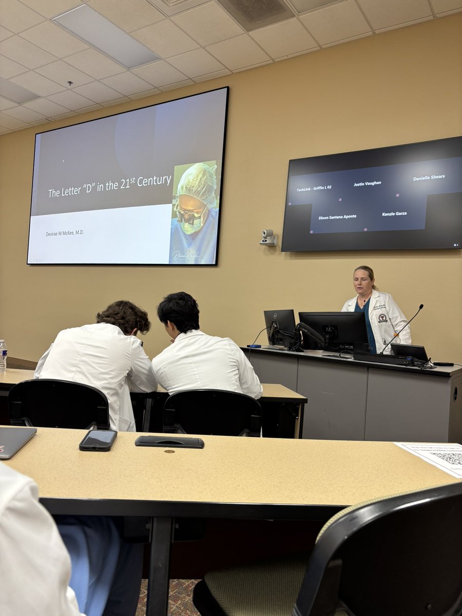 TTUHSCSurgery's tweet image. Learning about legal defense & documentation today during an informative grand rounds by Dr McKee!