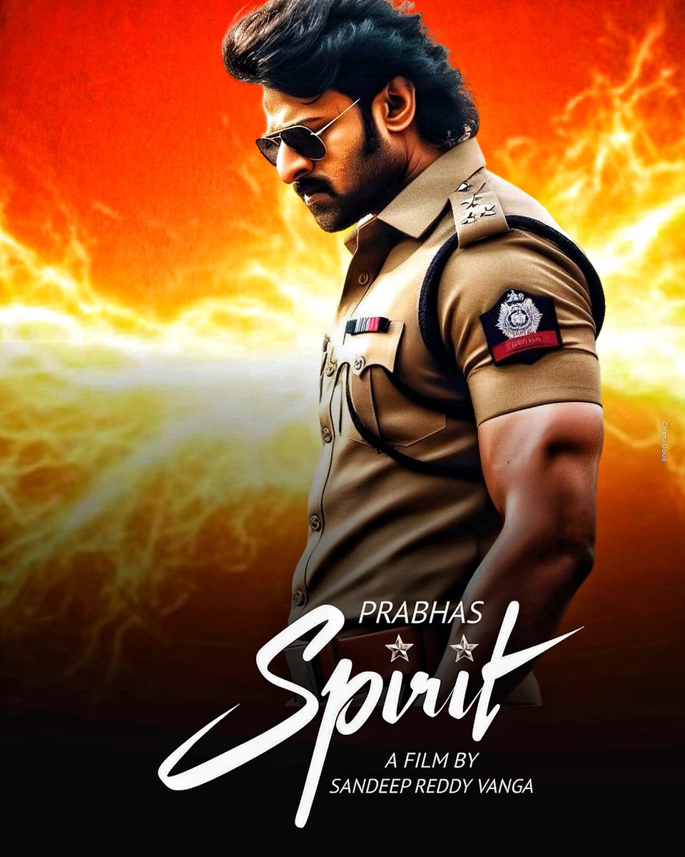 Chintu_Rebel_'s tweet image. Spirit❤🔥
Spirit Shoots start Sept End
#Prabhas #Spirit @imvangasandeep
Poster Design by @Chintu_rebel_