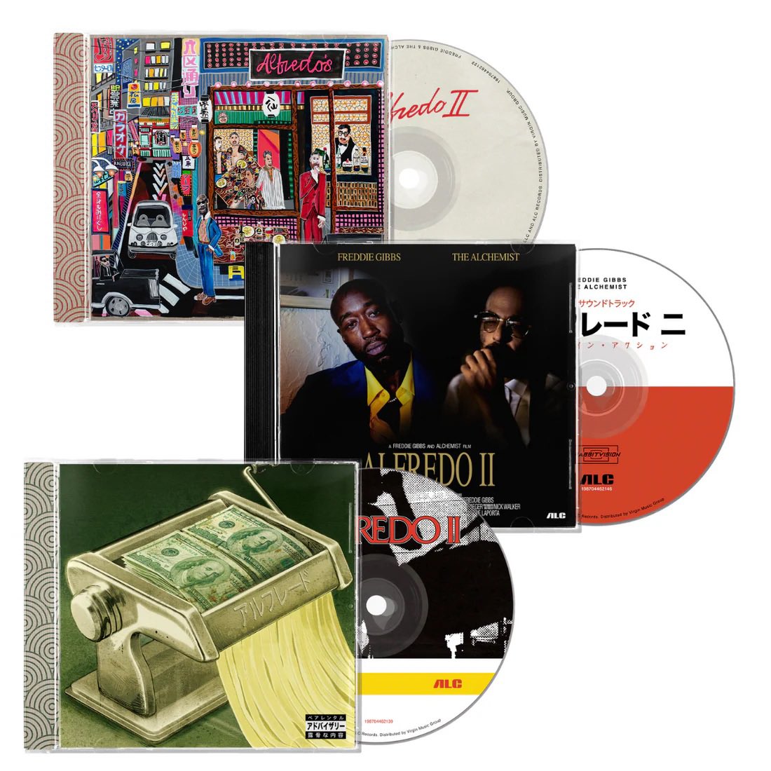 GetOnDownTweets's tweet image. Alfredo 2 by @FreddieGibbs x @Alchemist dropped last night🔥🔥🔥
We got 3 limited edition cover variants on 💿 CD in stock and shipping now exclusively⤵️
getondown.com 
#freddiegibbs #hiphopmusic #alfredo2