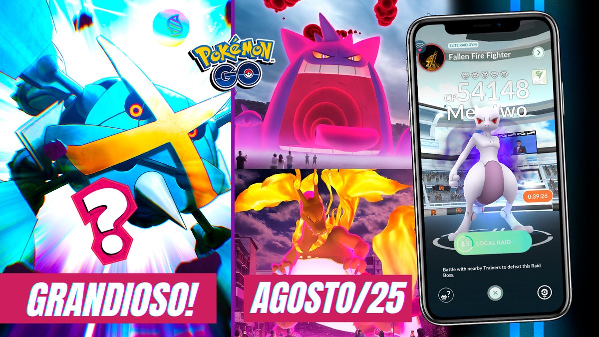 🚨🎥 Vídeo novo no ar!

Agosto chegou com TUDO no Pokémon GO! Será que Mega Metagross está chegando? Ou Mewtwo Sombroso? MUITO mais vindo aí! 😱🔥

Quer saber todos os eventos confirmados do mês!

youtu.be/niBZWODO2Pc