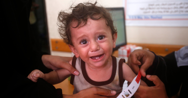 UN's tweet photo. These are the faces of desperate children in Gaza as deadly malnutrition reaches catastrophic levels.

Amid the horrific hunger crisis, the need for humanitarian aid, at scale, has never been greater.

Safe, unrestricted access into Gaza must be urgently granted.

via @UNRWA