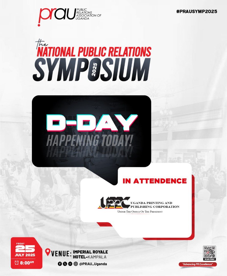uppc_uganda's tweet image. Themed “From Strategy to C-Suite: Elevating PR to the Boardroom,” the National Public Relations Symposium 2025 brought together industry professionals, practitioners, and CEOs to explore how data-driven and strategic communication can drive institutional growth, reputation, and…