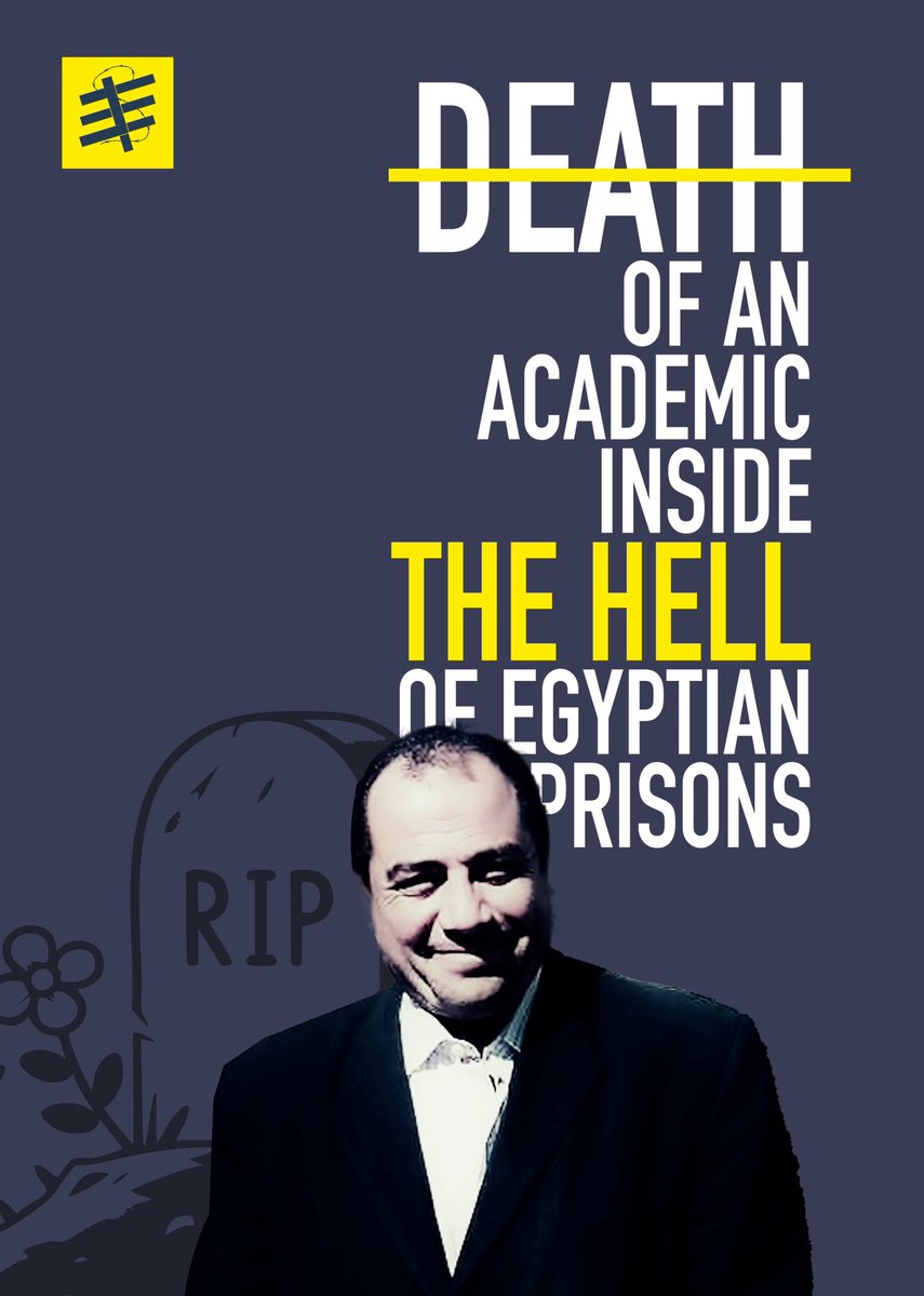FreeThemAll_'s tweet image. The death of a prisoner of conscience = a near-weekly news item in #Egypt.
Mohamed Salem Ghoneim, a professor of library science and information systems at the Faculty of Arts, Cairo University, died inside Wadi El Natrun Rehabilitation Prison after four years of arbitrary…
